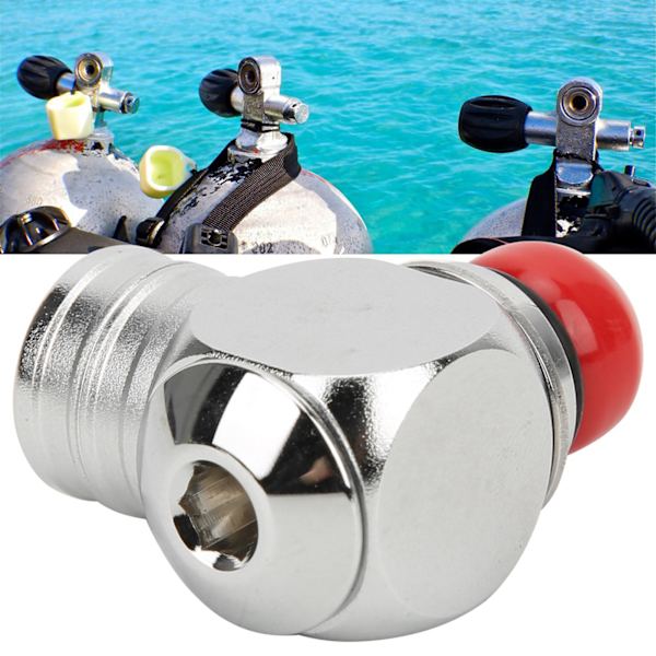 360 graders roterende kobling 1. koble til 2. mellomtrykksslange adapter for dykking