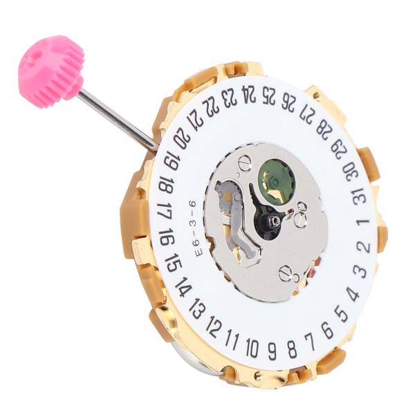 9U13 Quartz Movement Reparasjonsdeler DIY Watch Movement Reservedeler med pinne