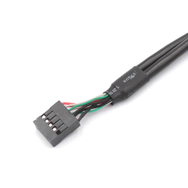 2 Usb2.0 - 9-nastainen kotelon takapaneelin PCI-ohjainkortin emolevyn jatkokaapeli