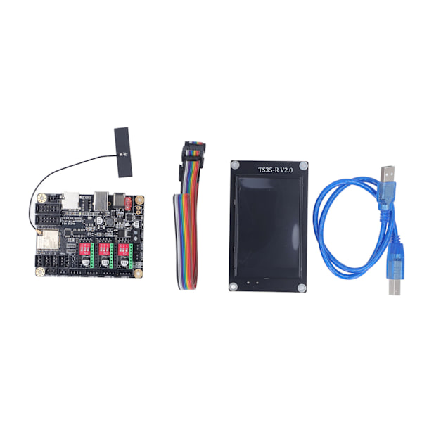 Lasergraveringsmaskin Kit Desktop Engraver Universal 3.5in Display Monitor för DIY Touch Screen med 12-24VDC Kontrollkort