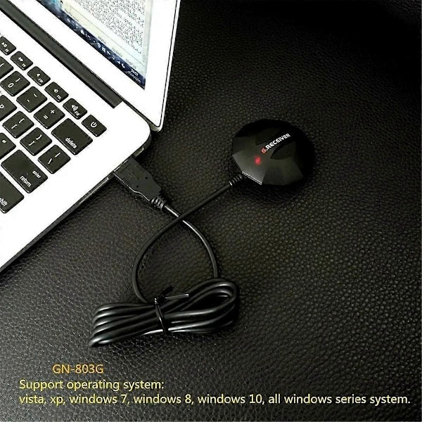Ny USB GPS GLONASS Mottagare GNSS Mottagarmodul Antenn, Ersätter Bu-353S4, BU353S4, 0183NMEA USB