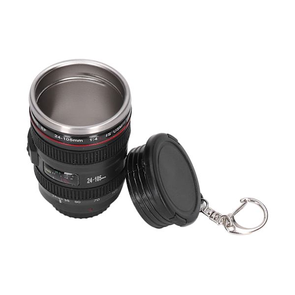 100 ml kameraobjektivmugg i rostfritt stål EF 24-105 mm F 4.0L USM objektivkaffemugg för fotoälskare