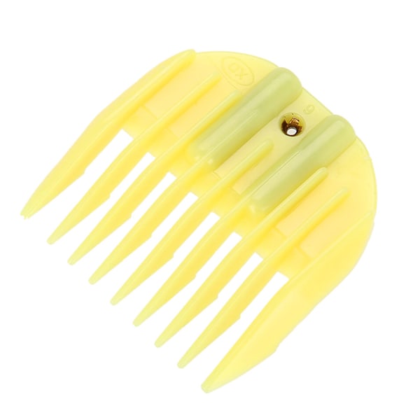 4 st/set Gränskam Hårklippning Trimmer Clipper Fäste Guide Frisör Styling Verktyg Set Gul