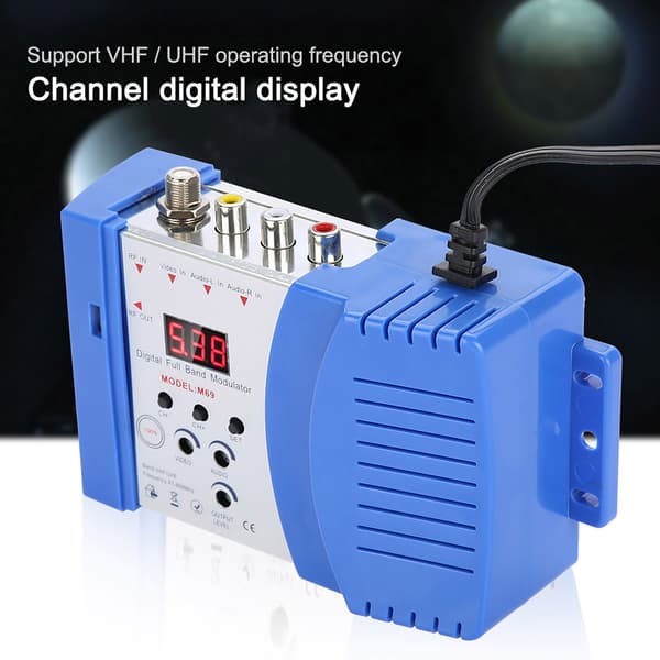 RF Modulator AVRF AVTV-omformer VHF UHF 110V USA