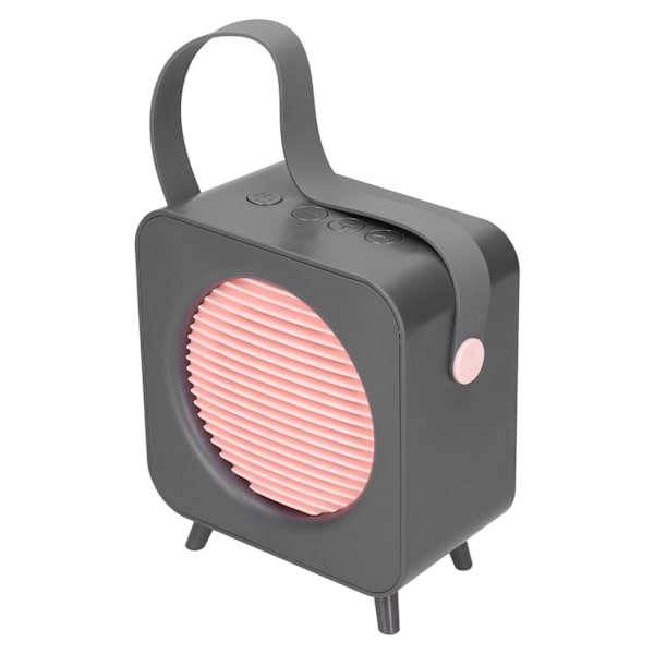 A29 Bluetooth-högtalare, bärbar retro trådlös högtalare utomhus subwoofer grå