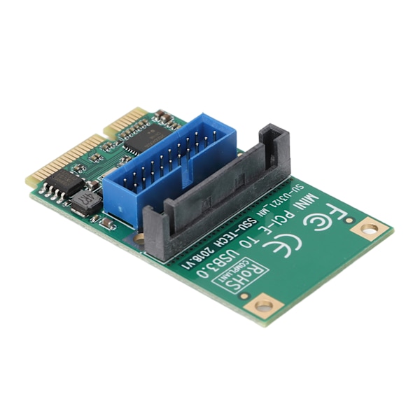 MINI PCIE til USB3.0 udvidelseskort 19/20PIN 5Gbps Transmission 15Pin SATA Interface MINI PCIE til USB3.0 Adapter til LINUX