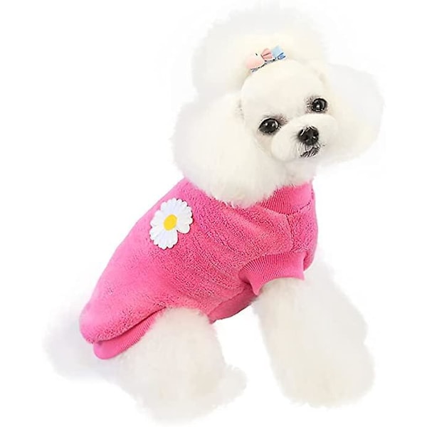 1 stk. Koralsk Cashmere Katte- og Hunde-Trøje til Lille Hund og Kat, Størrelse S (ryglængde: 20 cm, 1-1,5 kg)