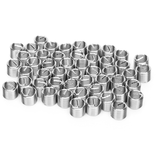 50 kpl kierreliittimet urospuoliset naaraspuoliset supistusmutterin korjaustyökalut ruostumattomasta teräksestä M8x1x1,5D