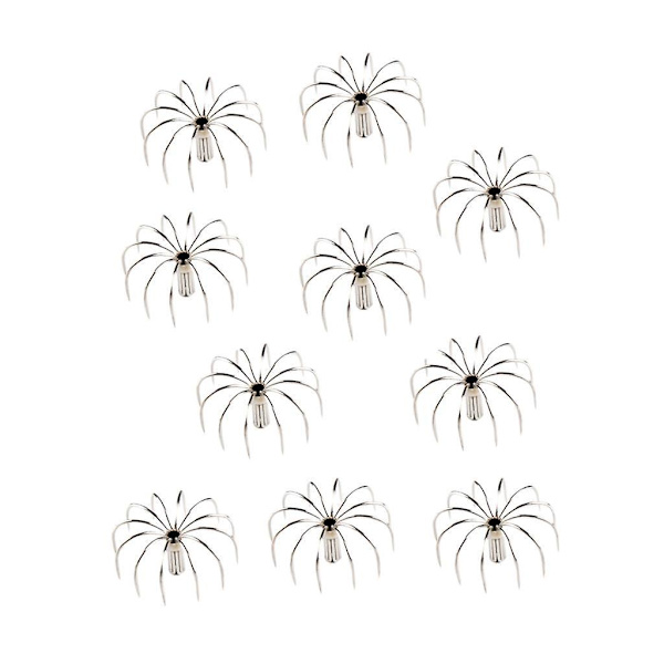 3 x 10st Rostfritt Stål Bläckfisk Jigg Krok Bläckfisk Krok Simuleringsbete 3.5cm