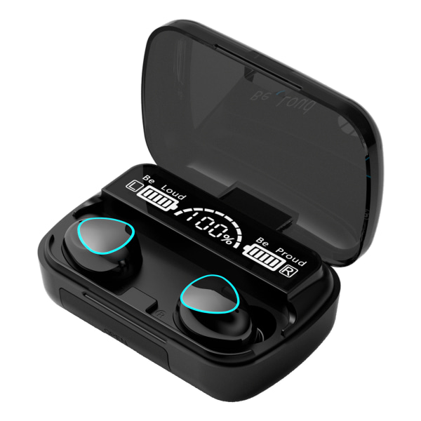 Langattomat TWS- Bluetooth nappikuulokkeet Kosketusohjauksella Melua vaimentavat stereo-urheilukuulokkeet