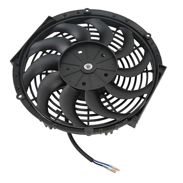 12V elektrisk kondensator kølerventilator samling stille drift universel 12in til biler