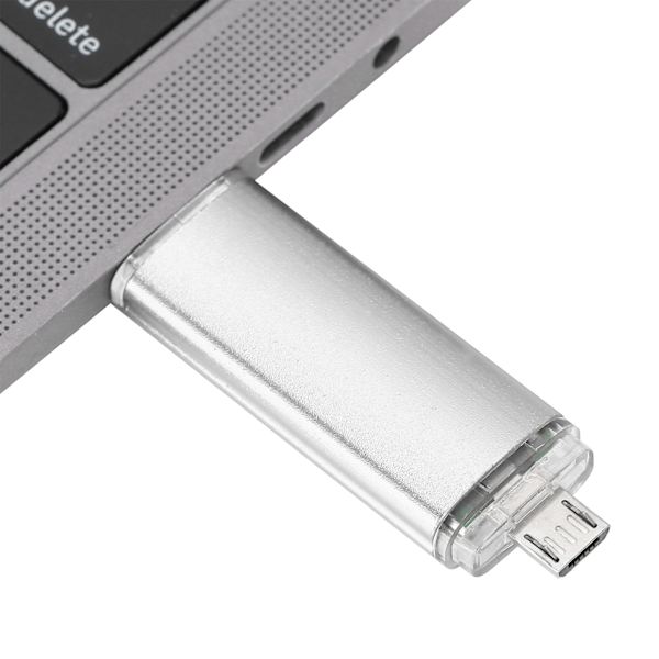USB muistitikku OTG Flash Drive 2 in 1 Thumb U Disk USB2.0 Tietokonetarvikkeet 8 Gt