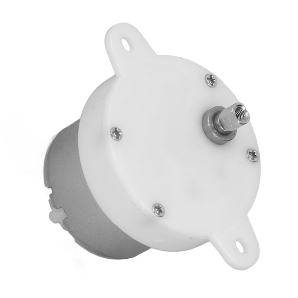 Motor med reducerande hastighet DC 10RPM Hög vridmoment Rotation Cylinderform med terminal Ljudlös växel 6V