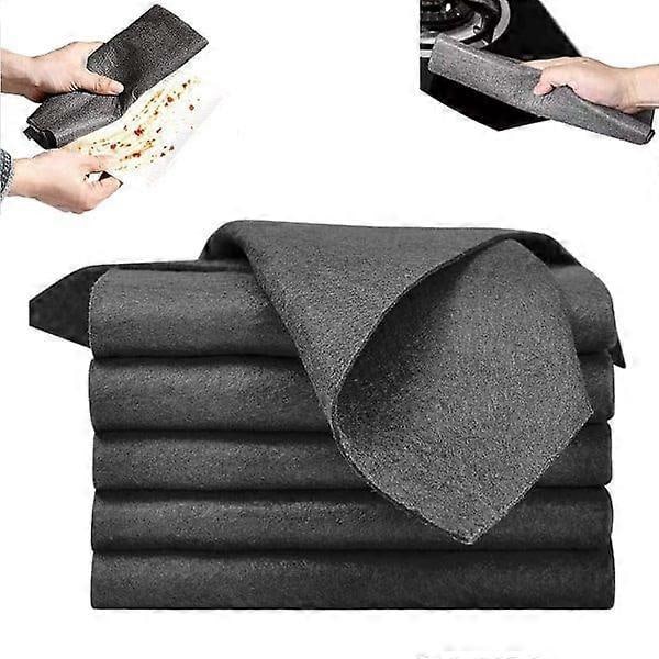 10 kpl 30*30cm Paksuuntunut Taikaliina, Imukyvytön ja Uudelleenkäytettävä Liina
