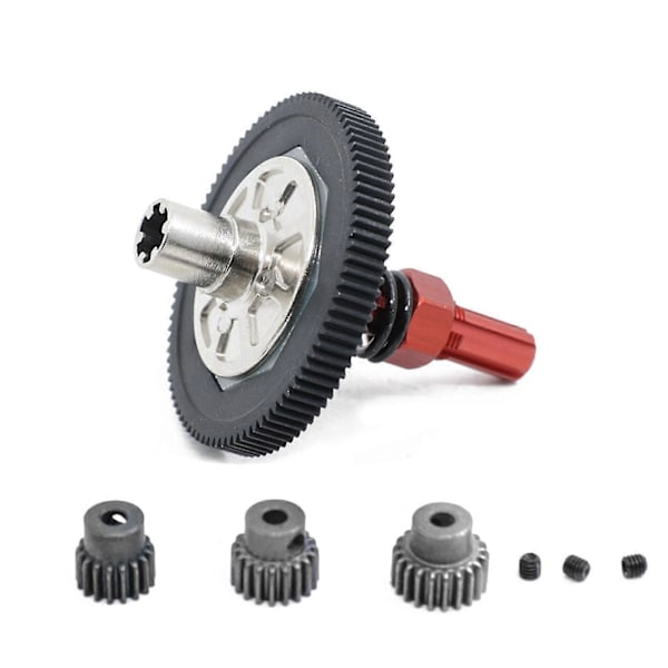 Arrma Metall Slirkoppling Spur Gear Set 1:10 Senton Typhon 4x4 RC Bil - Högkvalitativa Reservdelar Ljusblå