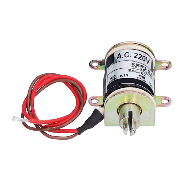 BERM Push Pull Elektromagnet Tubular Draction Solenoid 0,3N Sug 10 mm SAL‑02 AC220V