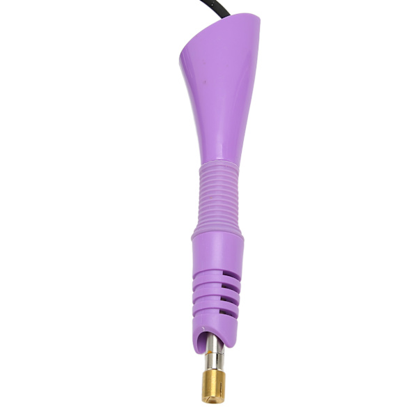 Kuumaliima-aplikaattori 7 kärjellä Rautarengas Energian säästö Metalli DIY Kuumaliima-kone Vaatteille Violetti 110‑220V AU-pistoke 110‑220V