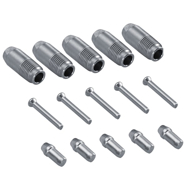 Ruostumattomasta teräksestä set kanoille (5 kpl)