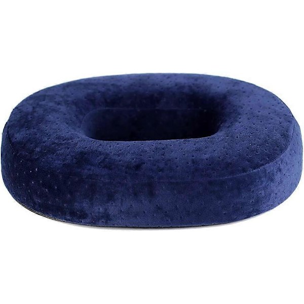 Donut Memory Foam Sittepute - Reduserer Trykk - Flott for Hemoroider og Hemoroider, Halebeinsmerter, Postpartum Kirurgi