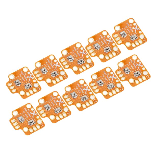 10 st Universal Gamepad Joystick Drift Reparationskort 3D Tumspak Drift Fix Mod för PS4 för PS5 för XBOX Guld