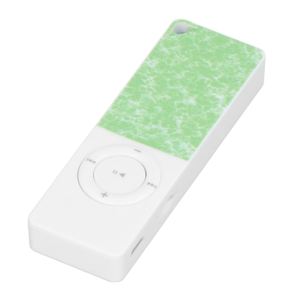 MP3-spelare Slim klassisk multifunktions HiFi förlustfritt ljud Musikspelare stöder upp till 64 GB grönt