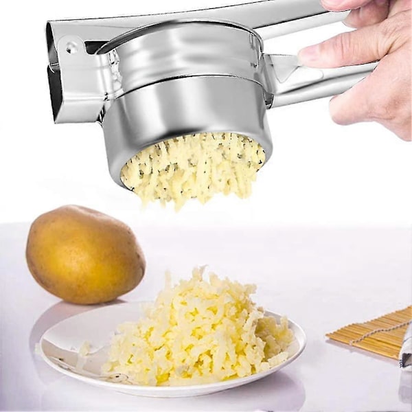 Manuel Kartoffelmoser, Manuel Frugt Kartoffelmoser, Rustfrit Stål Kartoffelmoser, 3 Udskiftelige, Kartoffelmoser ZD OP