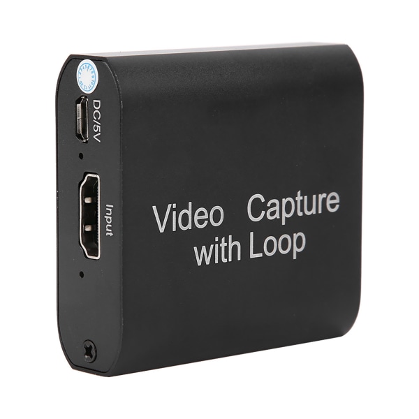 HDMI Video Capture HD Live USB till HDMI med Loop Out Capture Card