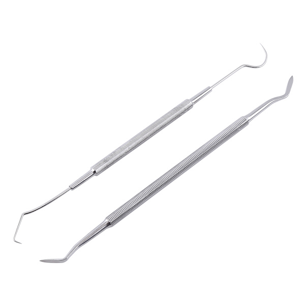 12 st rostfritt stål dubbelsidigt vax carving set för dekoration Smycken Dental Lab