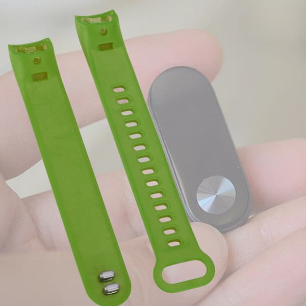 Erstatningsrem TPE Smartwatch Rem Armbånd Passer til Huawei Glory 3 (Lime)