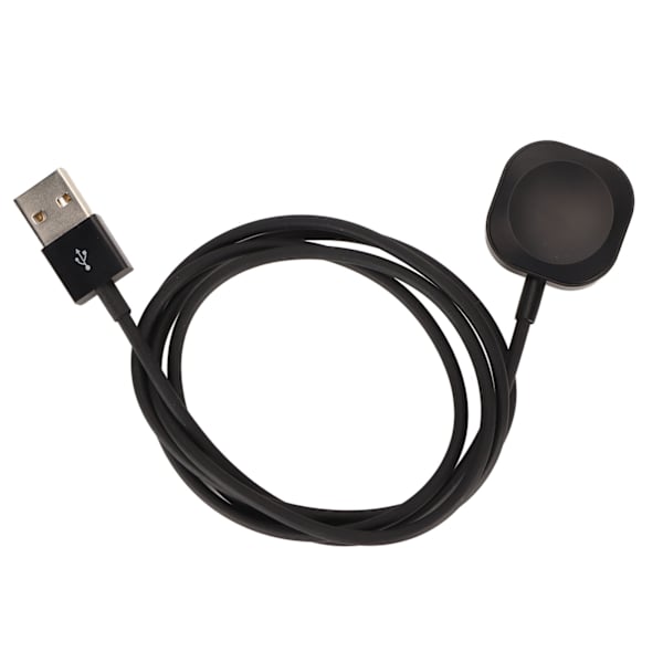 Apple Watch Series 8 7 6 5 4 3 2 1 SE:n magneettinen langaton latauskaapeli, USB-lataus, musta