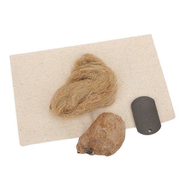 Utomhus bärbar eldstartsats med hög kolstål Fire Striker Flintsten set