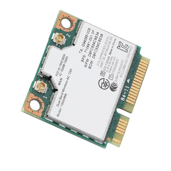 Intel 7260AC yleiskäyttöinen langaton kortti 867M Bluetooth 4.0 verkkokortti