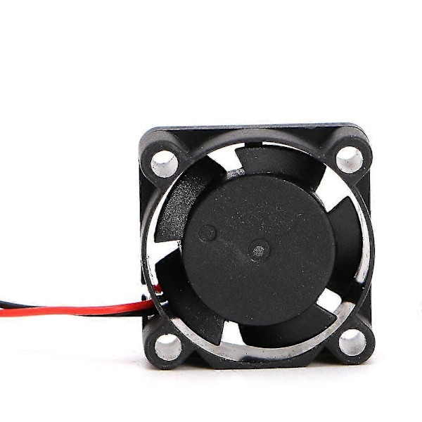 För DC 12V 25x25x10mm Liten 2-trådig Borstlös Kylfläkt 2510s För 3D-skrivare PA