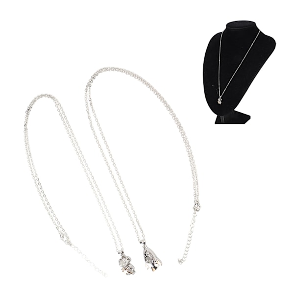 2 st Astronaut Par Halsband Fest Legering Enkelt Fashionabelt Elegant Halsband Smycken Tillbehör Present