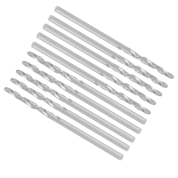 10 stk. rett skaft spiralbor Perle Punch Bor Bits Tilbehørsdeler Sett 1,9 mm