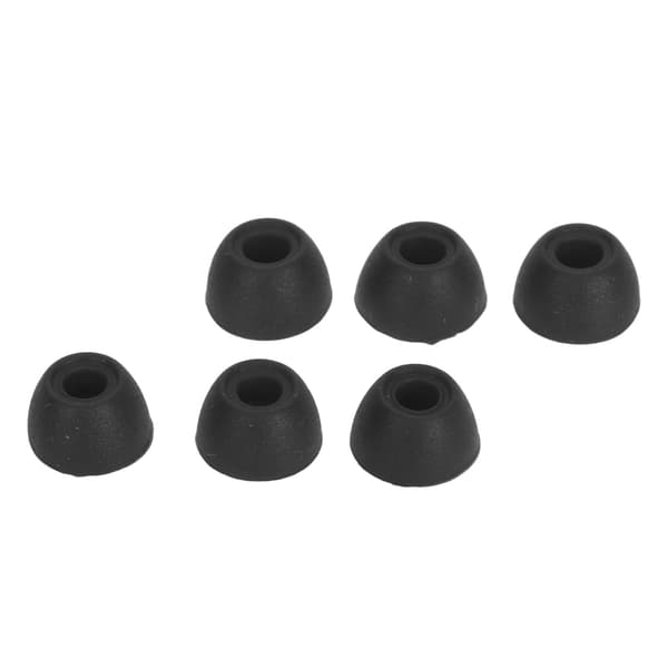 3 par ørepropper blød silikone S M L størrelse erstatningsørepropper til Galaxy Buds 2 SM R177 sort