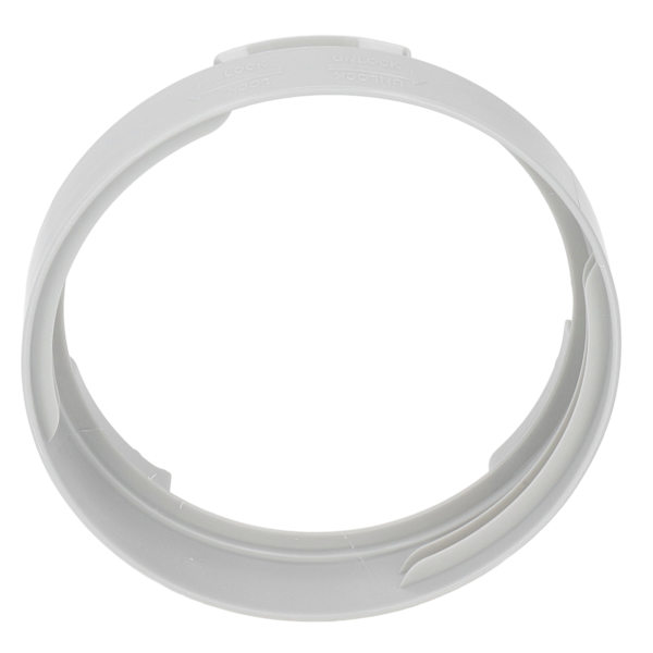 Luftkonditioneringsavgasanslutning Koppling ABS 150 mm Adapter för byte
