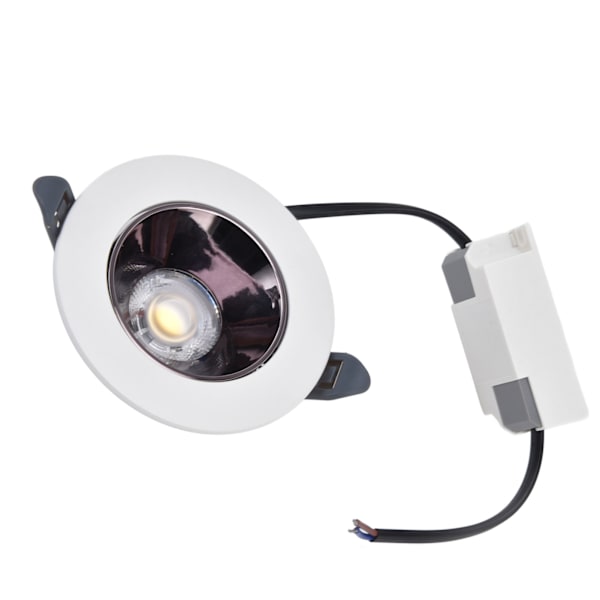 3,5 tommers 7W LED Downlight 220V Trykkstøpt Aluminium Innfelt Taklampe for Soveromdekorasjon