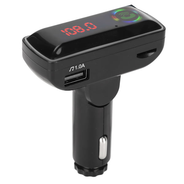 Bil Blåtand FM-sändare Stor kapacitet USB-data gränssnitt Radioadapter för bil F11