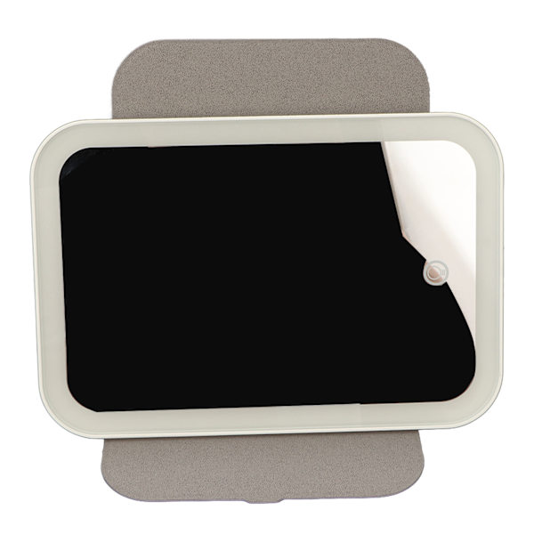LED Makeup Spejl 3 Lysfarver Justerbar Lysstyrke Touch Switch Spejl til Hjem Rejse Brug Blå