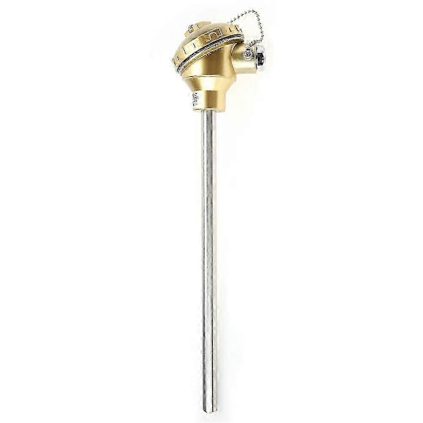 K Type Rustfri Stål Probe Termoelement Temperatur Sensor 0-1300 (300mm)
