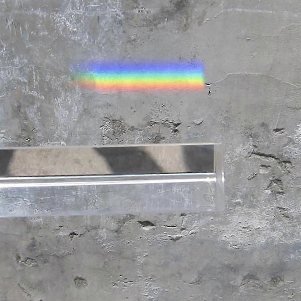 30mm Ligebenet Prisme Optisk Glas Trekantet Prisme Tripel Prisme 30x30x200