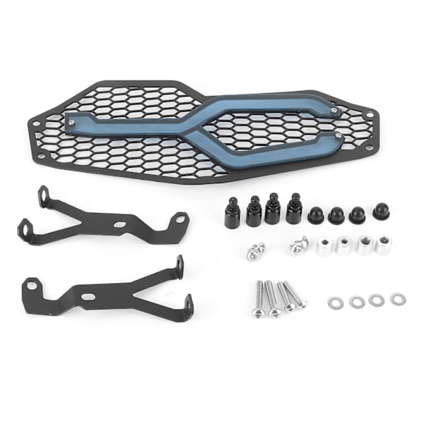 Motorsykkel Frontlykt Grill Beskyttelse Front Lykteskjerm Passer for F750GS/F850GS 20182019Blå