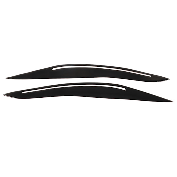 Headlight Eyebrow Cover Black Eye Lid Decoration Trim Replacement for 5 Series F10 2014‑2016