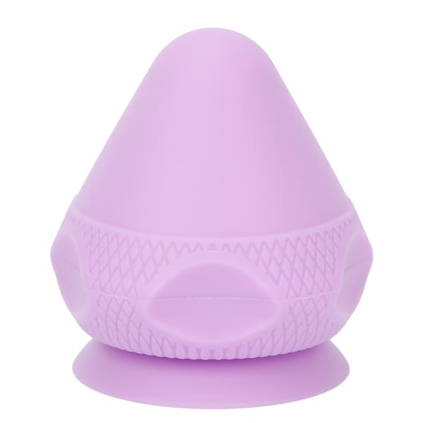 Massagebold Absorption Fint Håndværk Ergonomisk Silikone Manuel Massagebold Lilla
