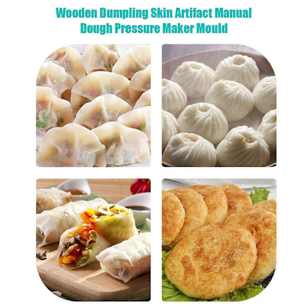 Dumplings Maker Dejpresseværktøj Dumpling Skin Artefakt D
