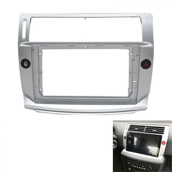 9 tums bilstereo Radio DVD Panel Kit för C4 C-Quatre 04-14