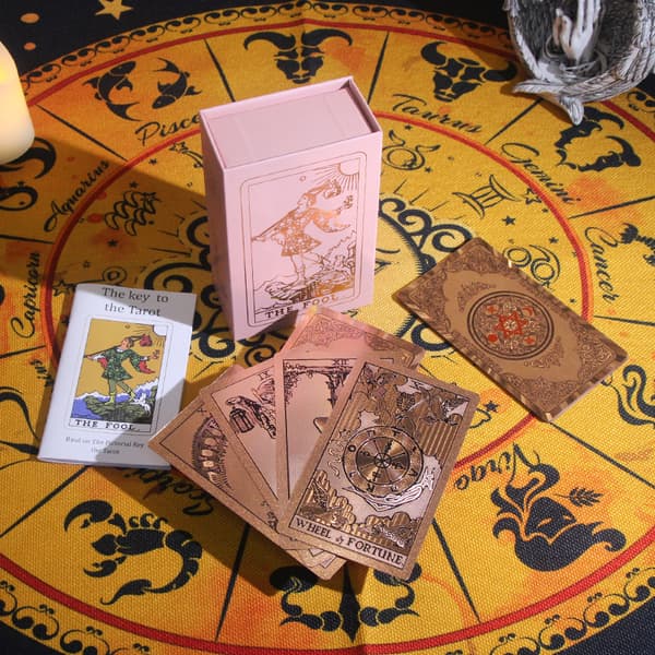 Tarot Cards with Guidebook and Box, Original Divination Tool Future Telling Tarot Card Deck for Beginners and Experienced Readers