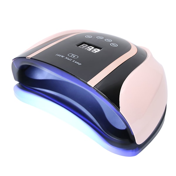 160W LED-nagellampa Snabbtorkande nagelgel Härdande ljus Manikyr Nagellim Torkmaskin US-kontakt