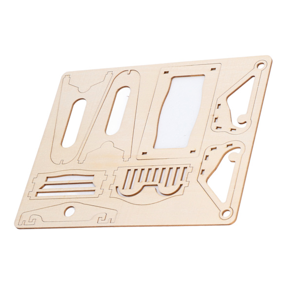 Puinen palapeli keinu lelu hauska opettavainen 3D DIY puinen askartelusetti pojille tytöille aikuisille lapsille